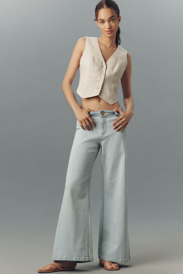 ASTR The Label Ossa Linen Crop Vest #2