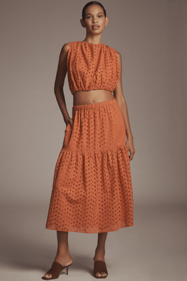Astr Nalley Crop Top In Brown