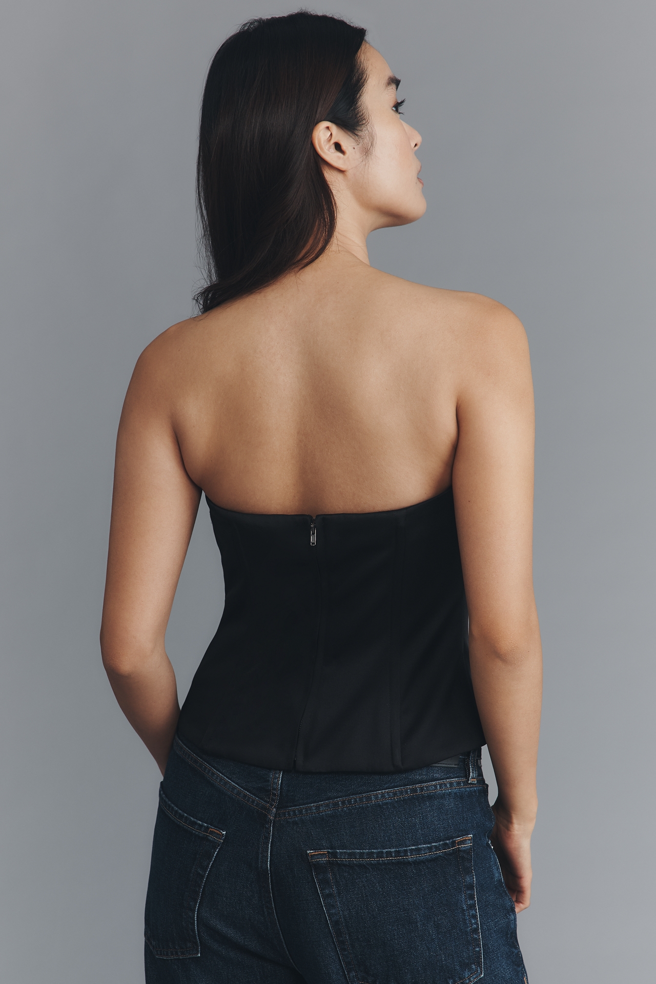 ASTR The Label Jaila Strapless Corset Top