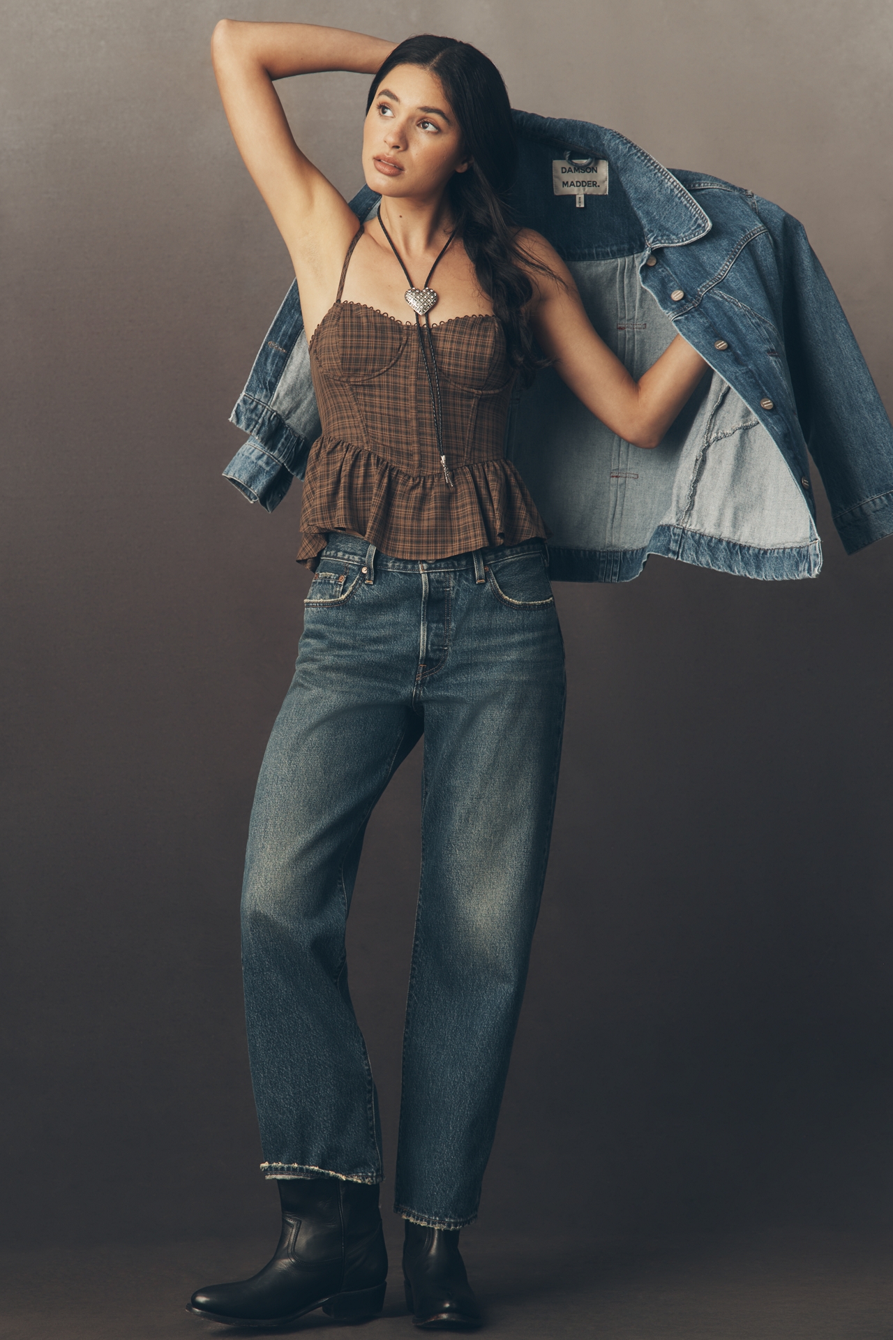 ASTR The Label Baylin Peplum Tank Top