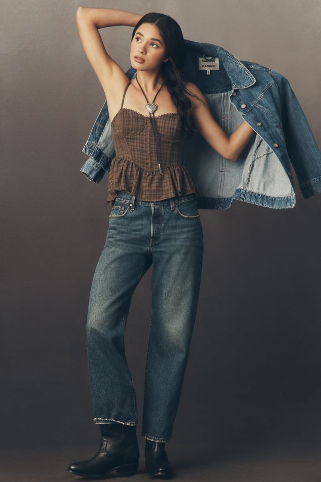 ASTR The Label Baylin Peplum Tank Top | Anthropologie