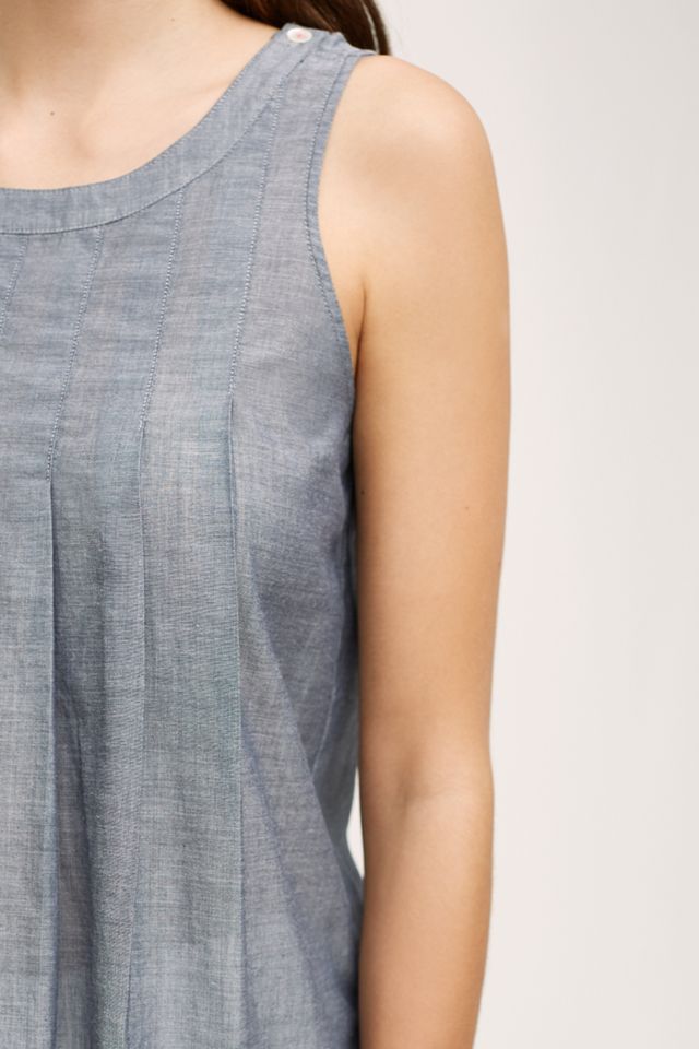 Sunlit Chambray Tank #2
