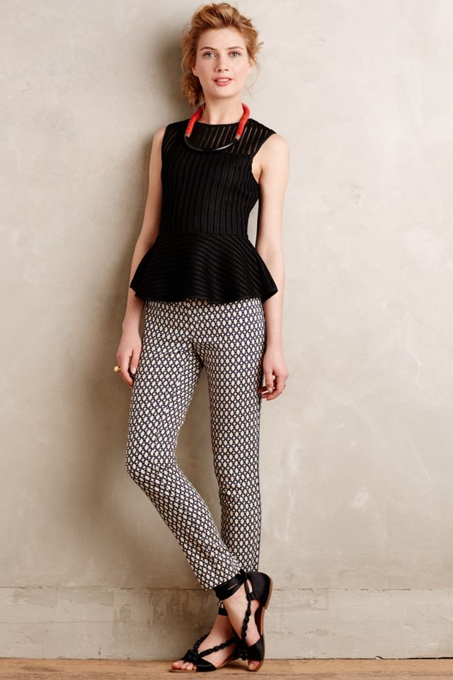 Mesh Peplum Tank #3