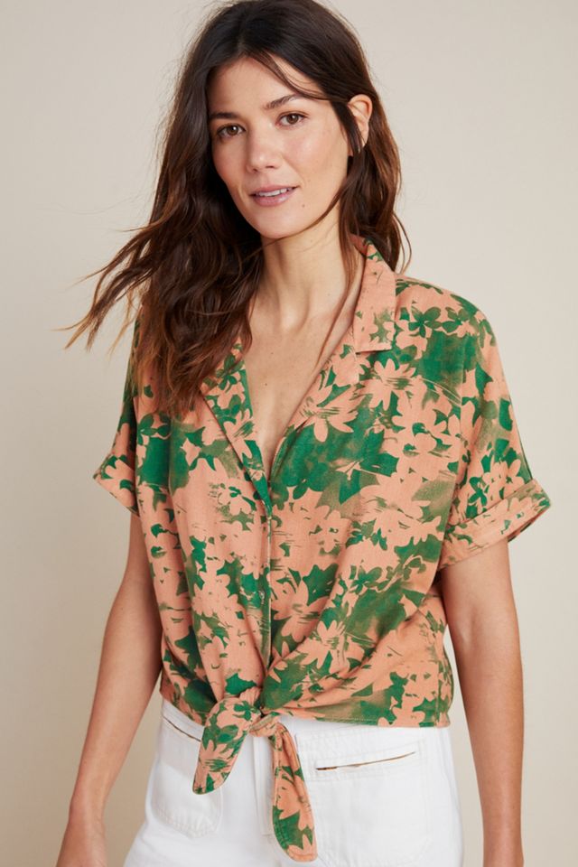Maia Tie-Front Blouse #4
