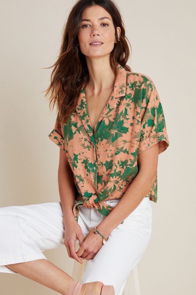 Maia Tie-Front Blouse #1