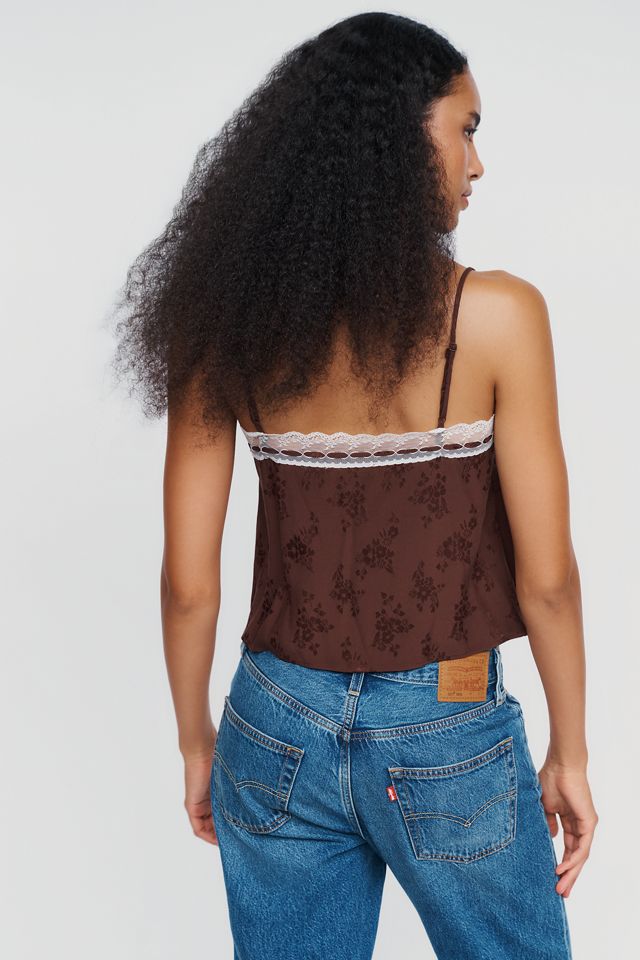 WAYF Lace-Trim Cami #3