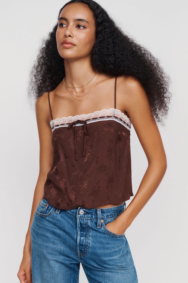 WAYF Lace-Trim Cami #1