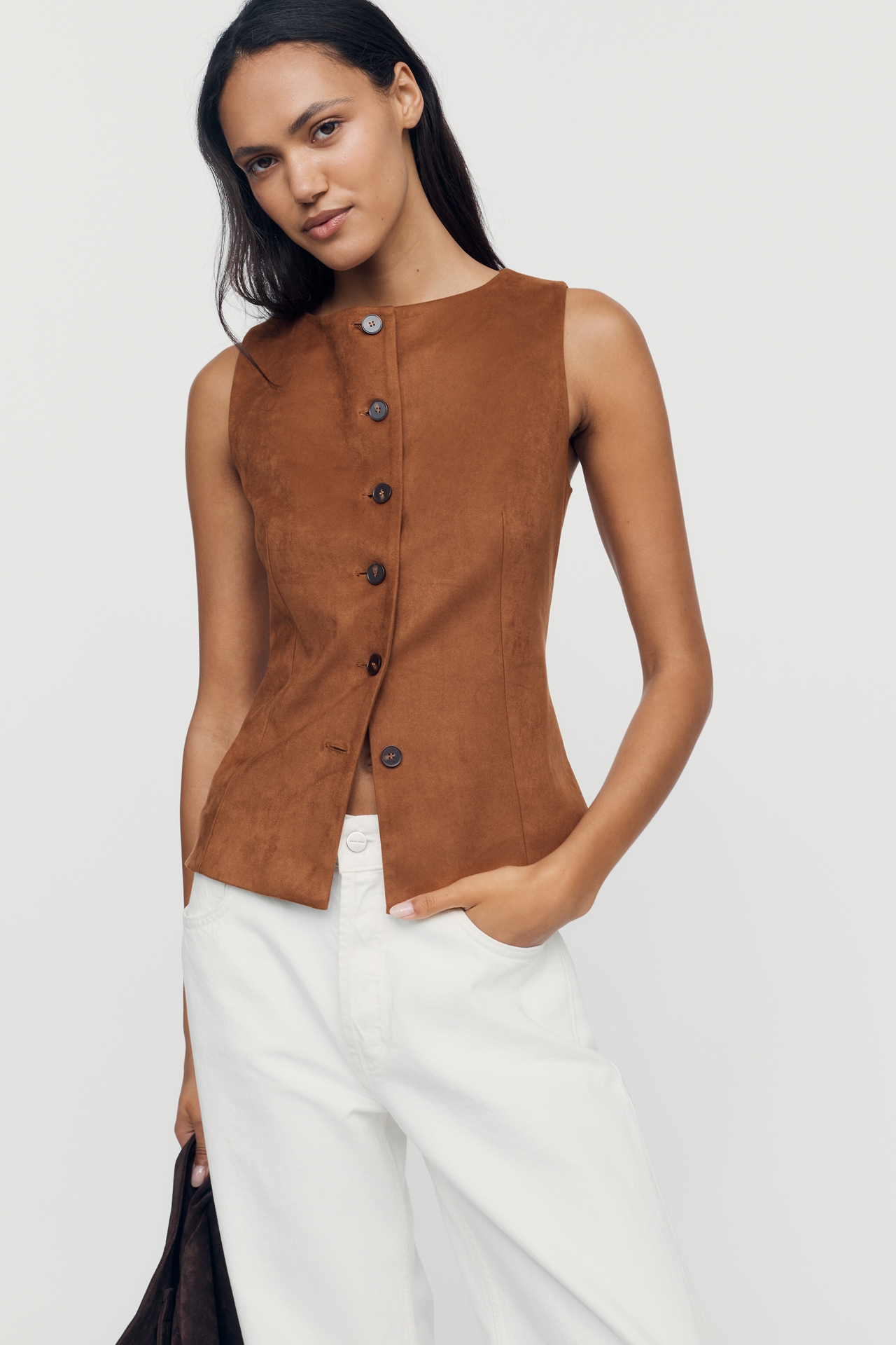 WAYF Boat-Neck Vest