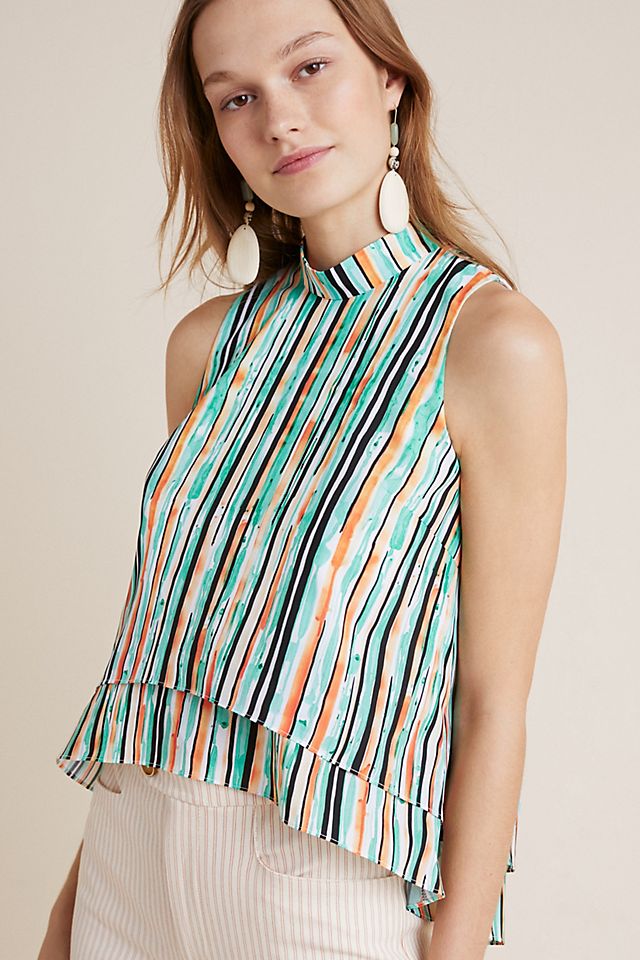 Lindsey Tiered Top | Anthropologie