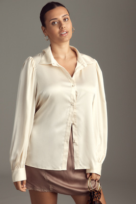 Hutch Knightley Long-sleeve Top In Neutral