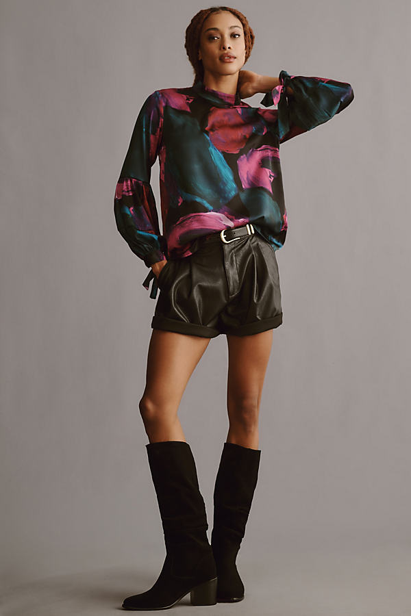 Hutch Myla Long-sleeve Blouse In Multicolor