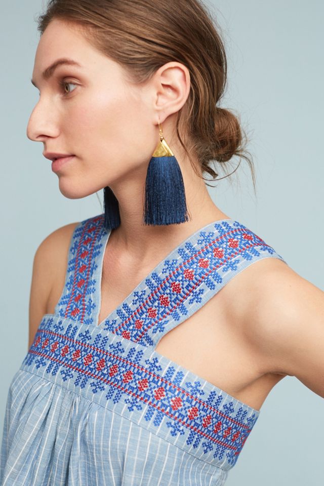 Leland Embroidered Top #1