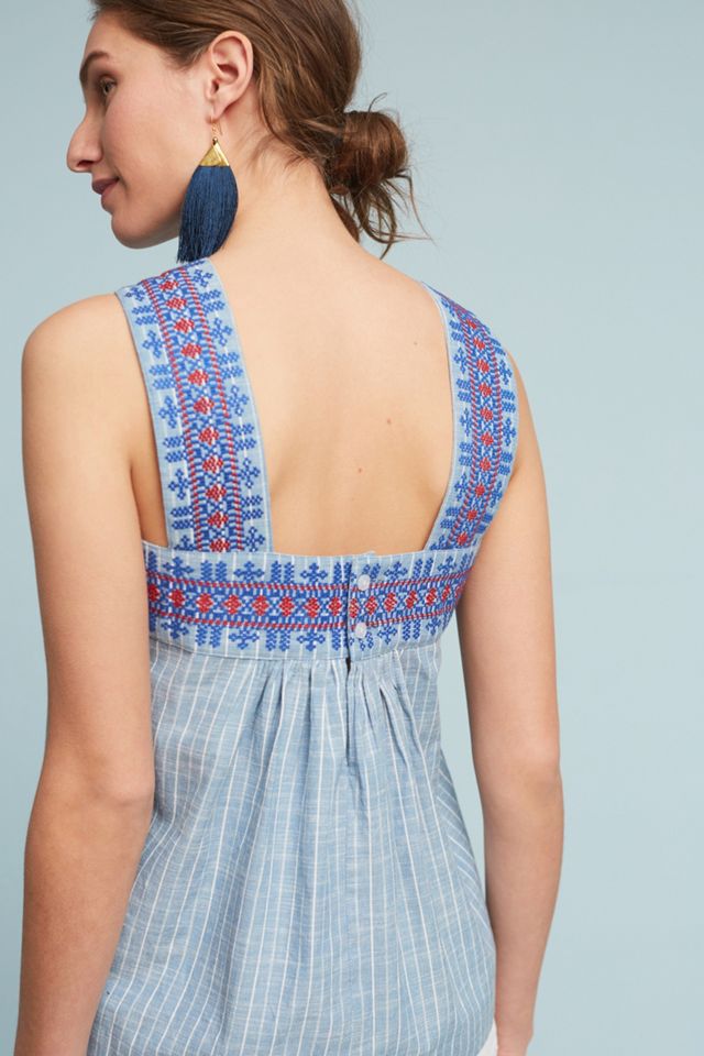 Leland Embroidered Top #2