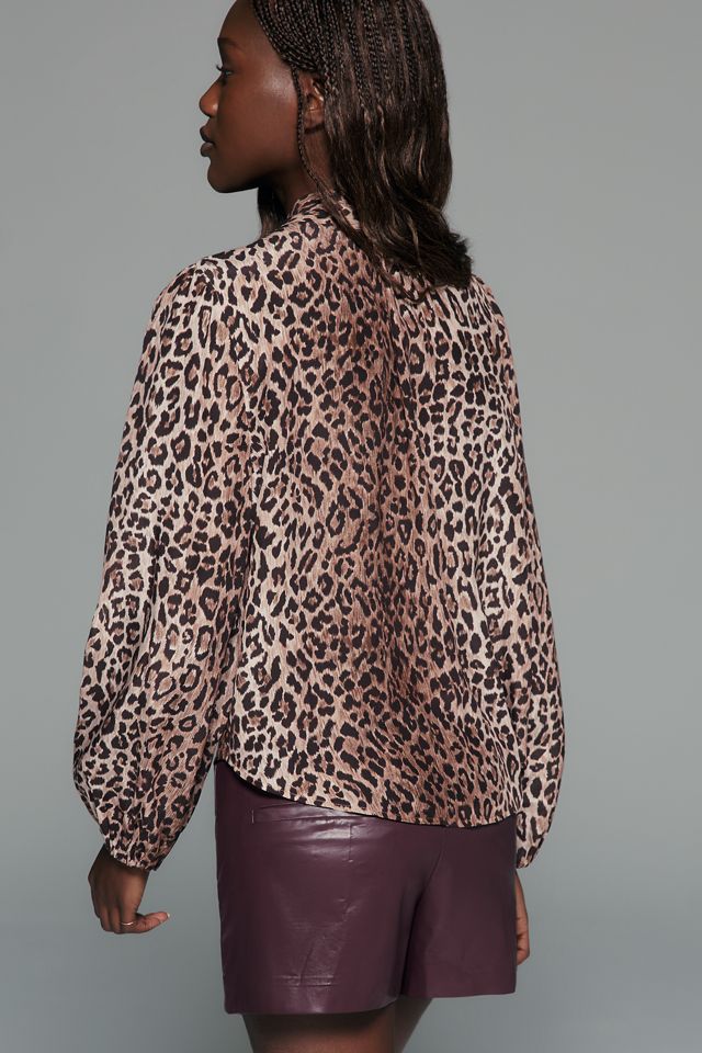 RIXO Moss 100% Silk Blouse #1