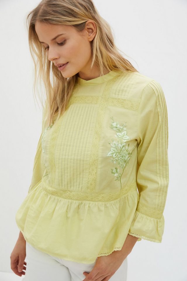 Drew Embroidered Lace Blouse #3