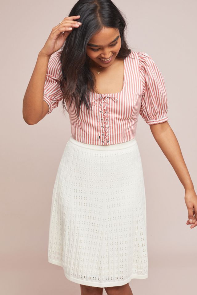 Corseted Stripe Top #3