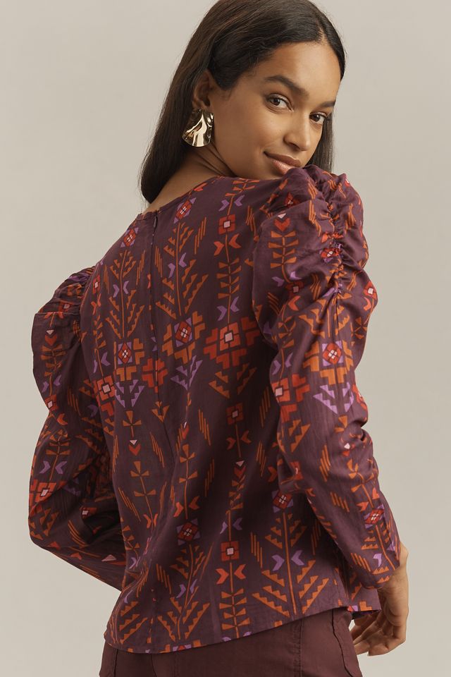 Banjanan Vincent Puff-Sleeve Blouse #1