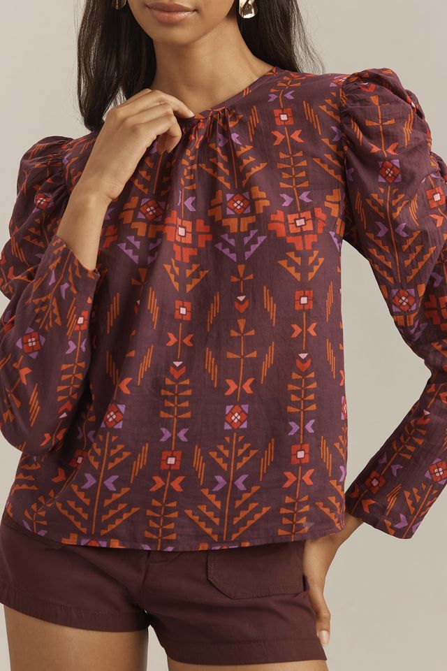 Banjanan Vincent Puff-Sleeve Blouse #3