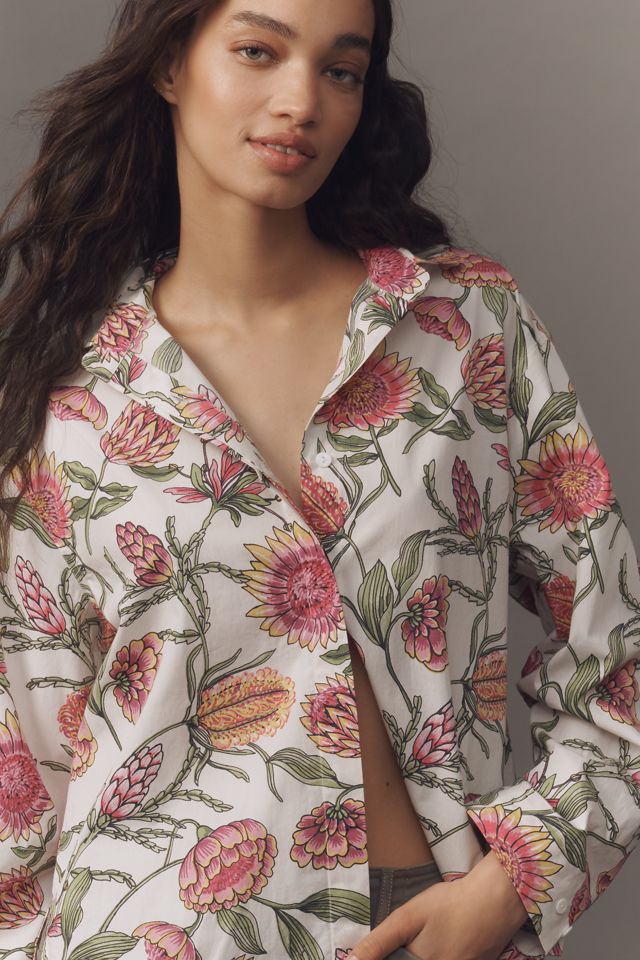 Banjanan Charlotte Long-Sleeve Buttondown Shirt #3