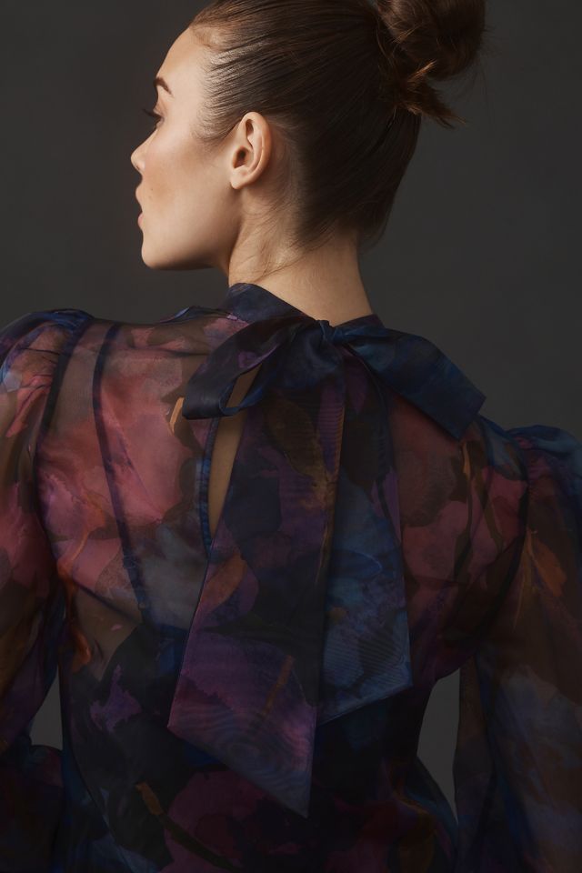 By Anthropologie Organza Blouse #3