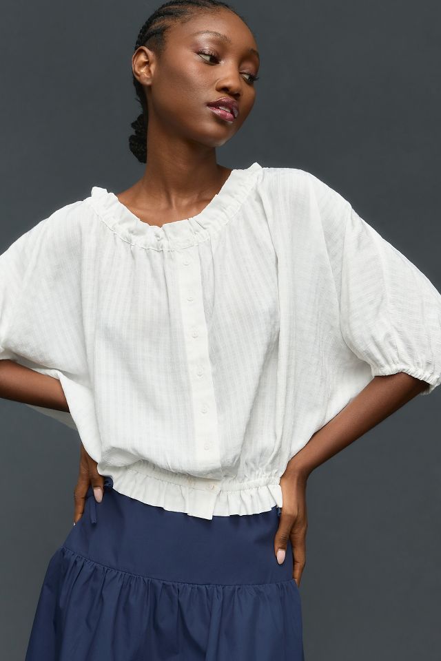 By Anthropologie Buttondown Blouse