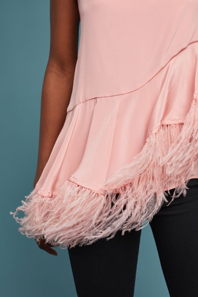 Asymmetrical Silk Cami #1