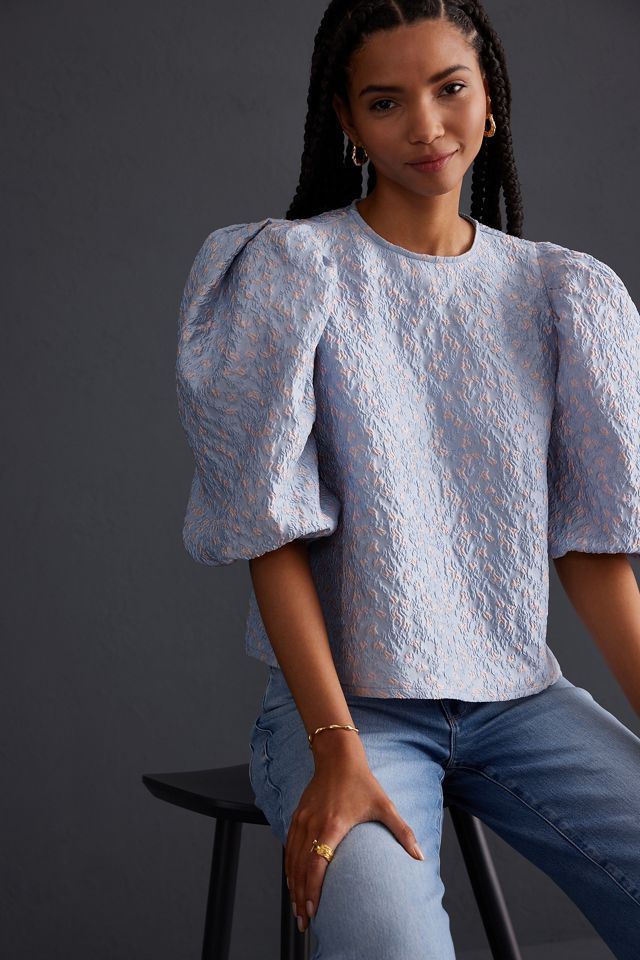 Chemisier à manches bouffantes Stella Nova #3