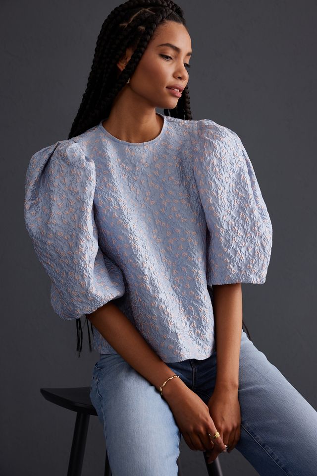 Chemisier à manches bouffantes Stella Nova