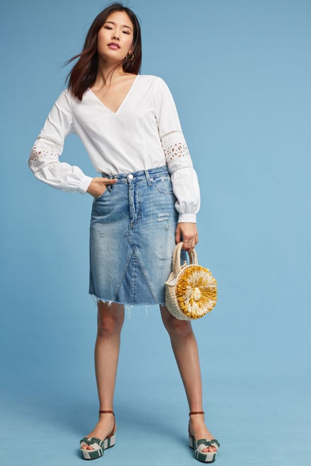 Lace Cutout Blouse #3