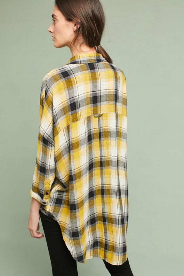 Embroidered Plaid Buttondown #2