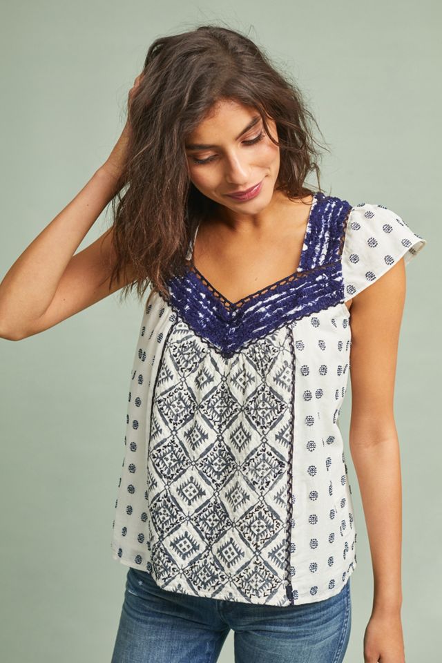 Palm Springs Fringed Blouse #3