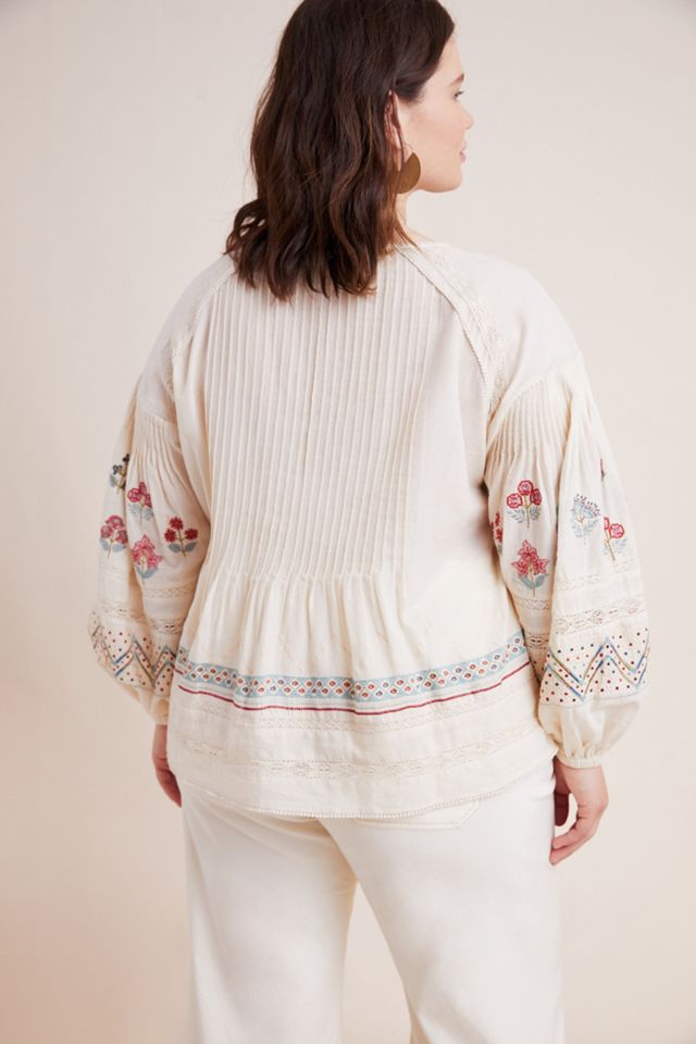 Kayla Embroidered Blouse #7