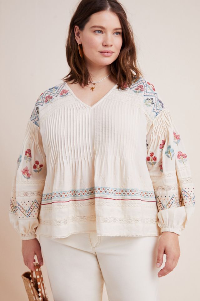 Kayla Embroidered Blouse #5