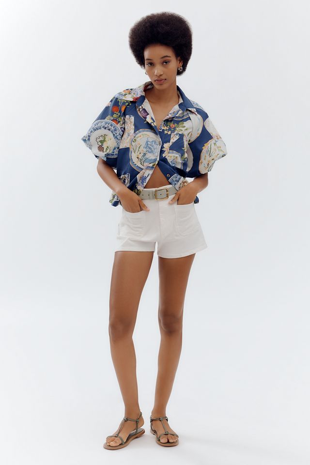 The Zooey Bubble-Sleeve Blouse by Maeve #3