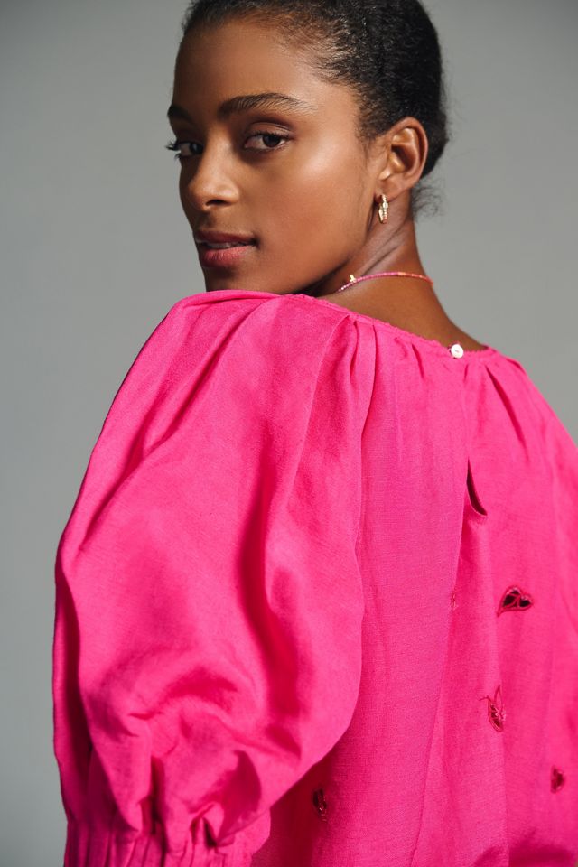 By Anthropologie Cutwork Blouse #2