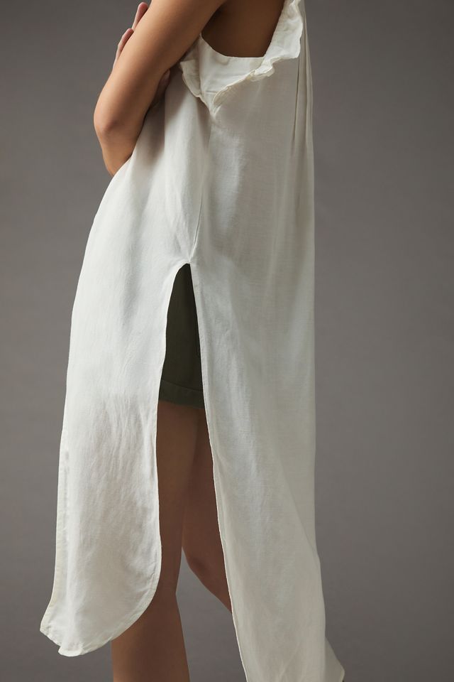 By Anthropologie Long Ruffled Tunic #5