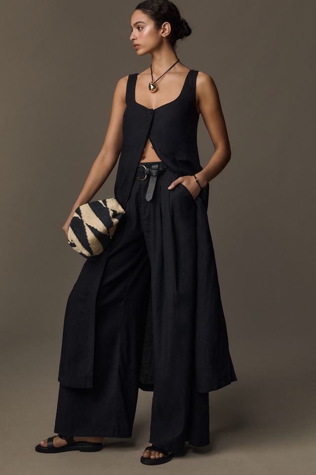 Top Tunica Senza Maniche Longline di Anthropologie #1