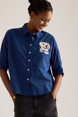 Camicia con Taschino Ricamato Maeve