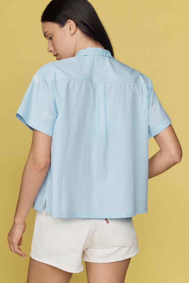 Maeve Buttondown Classic Surf Shirt #1