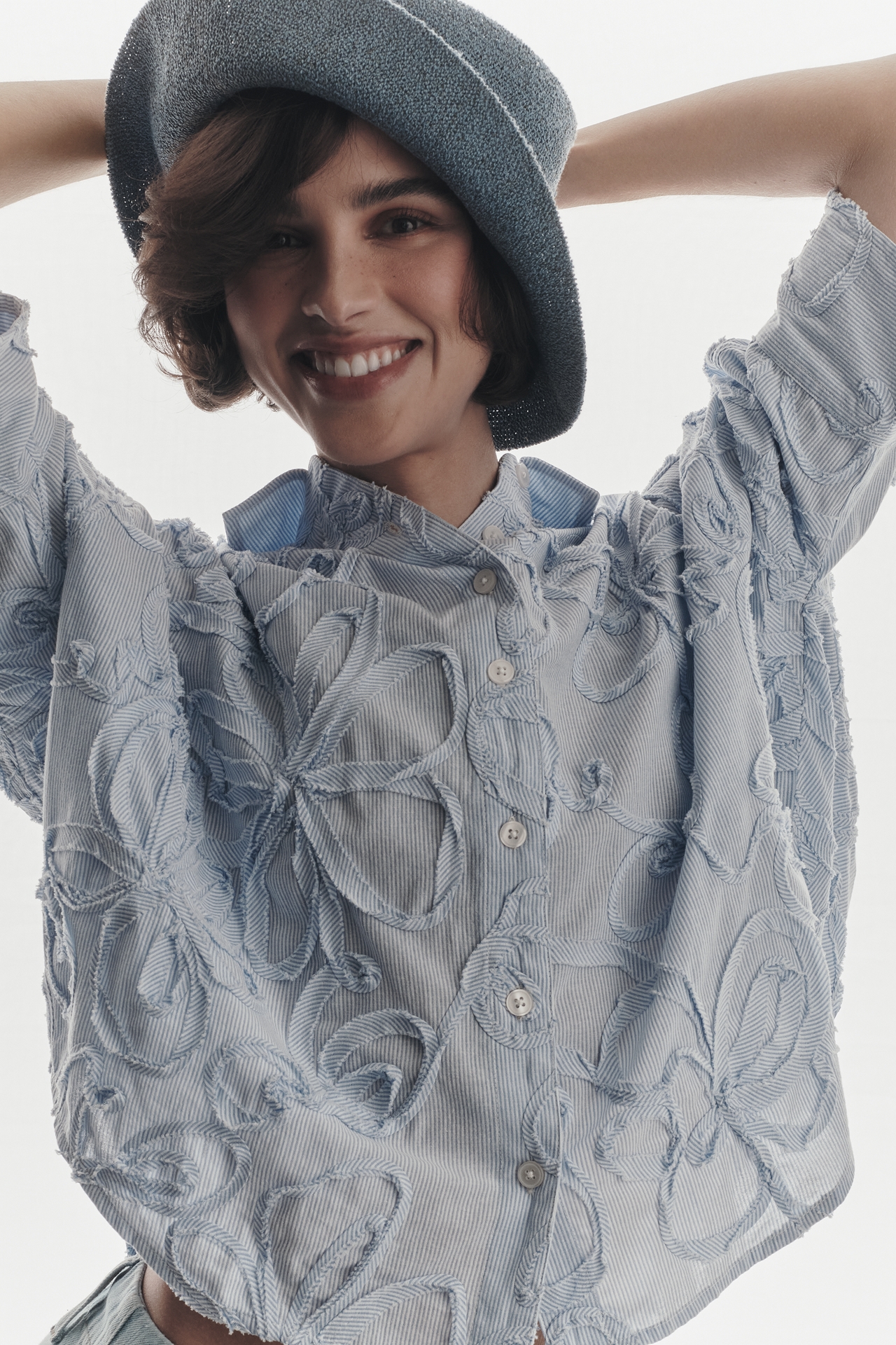 The Mabel Boxy Oxford Shirt by Maeve