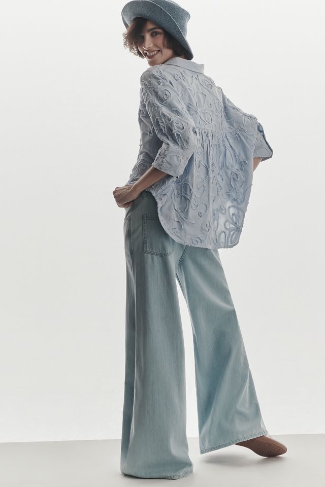 The Mabel Boxy Oxford Shirt by Maeve #2