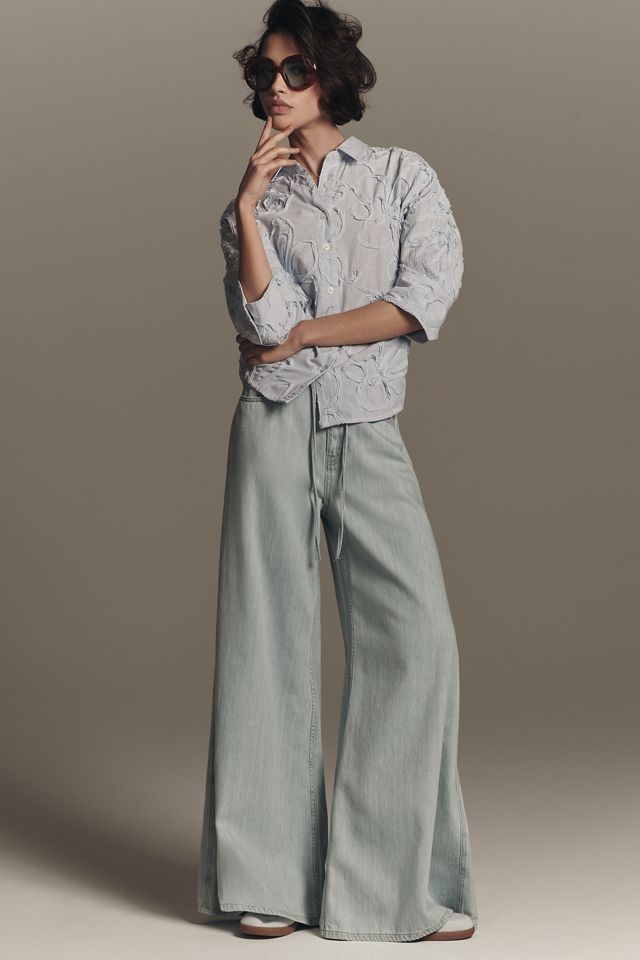 The Mabel Boxy Oxford Shirt by Maeve #3