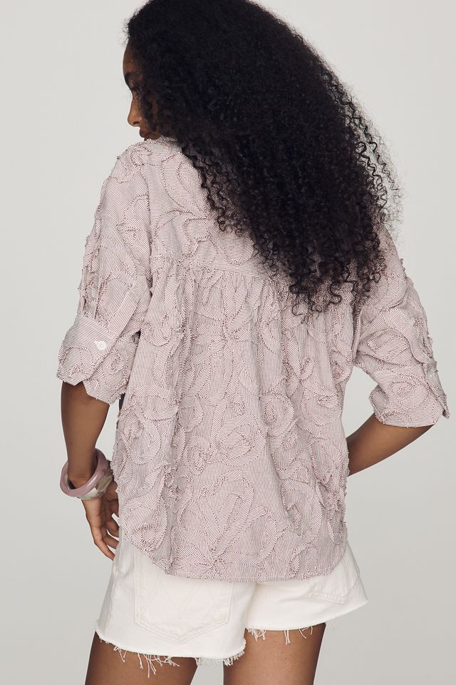 Maeve Mabel Boxy Oxford Shirt #2
