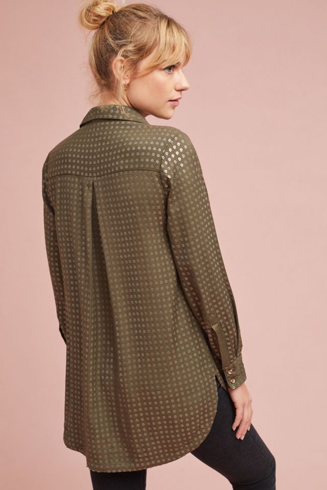 Sequined Buttondown #3