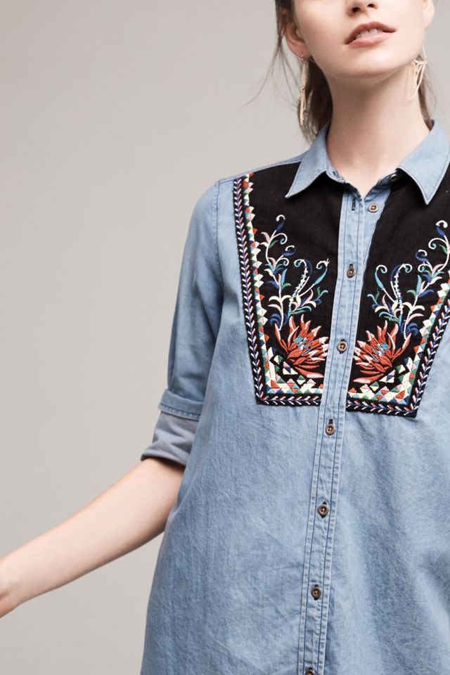 Murelet Chambray Tunic #1