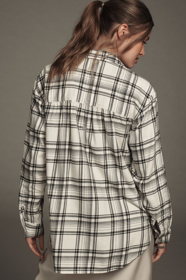 The Hadley Relaxed Buttondown Shirt by Pilcro​: Plaid Flannel Edition #1