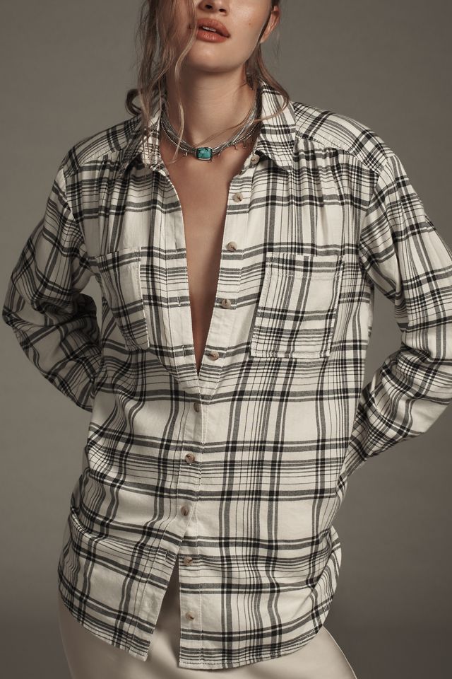 The Hadley Relaxed Buttondown Shirt by Pilcro​: Plaid Flannel Edition #3