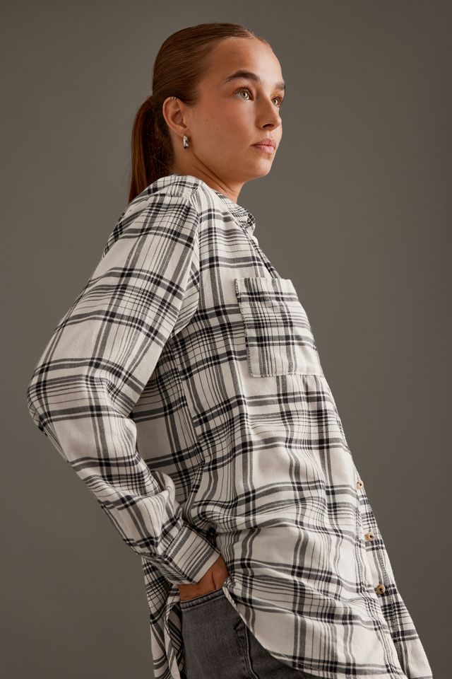 The Hadley Relaxed Buttondown Shirt by Pilcro​: Plaid Flannel Edition #6