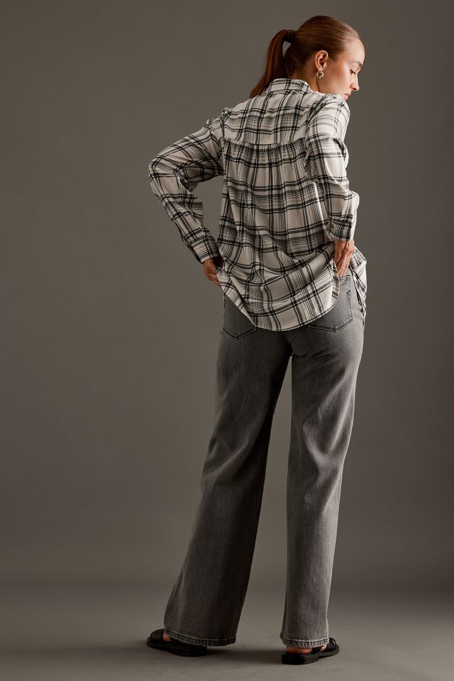 The Hadley Relaxed Buttondown Shirt by Pilcro​: Plaid Flannel Edition #8