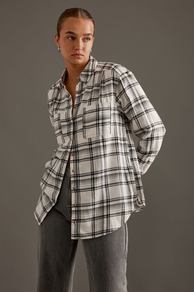 The Hadley Relaxed Buttondown Shirt by Pilcro​: Plaid Flannel Edition #4